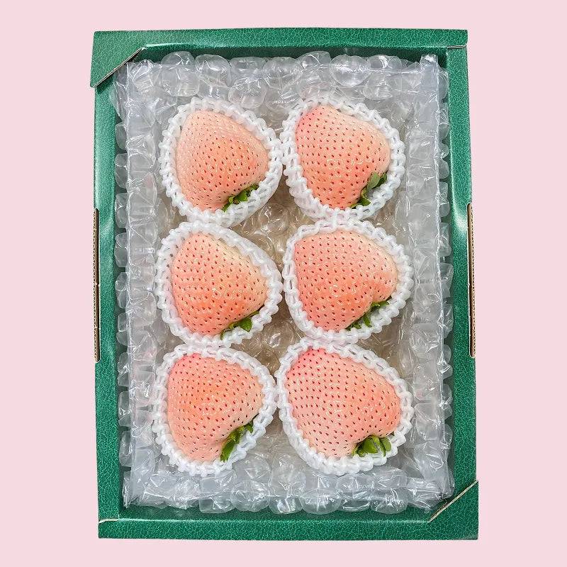 【早割】さくらいちごプレミアム🍓大玉6粒1P|超希少🌸春を祝う特別な一粒