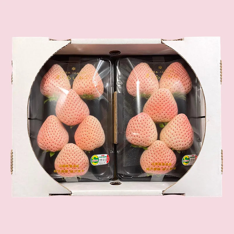 【早割】さくらいちご🍓6~11粒入り2P|春限定の桜色🌸春のお祝いに喜ばれる希少種